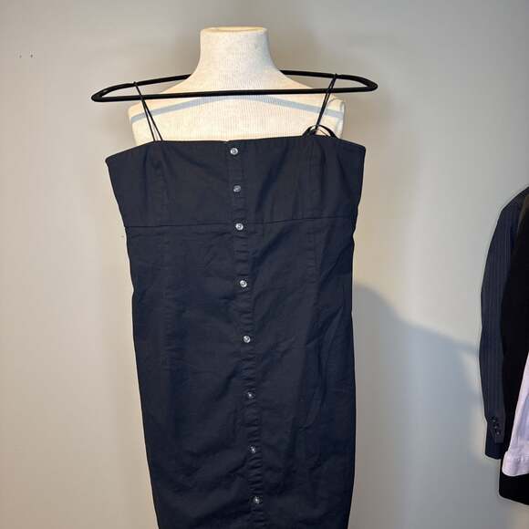 Vintage Ralph Lauren black fitted mini dress. Size 10 - Picture 1 of 3